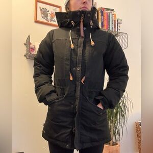 Fjallraven singi down jacket parka size s